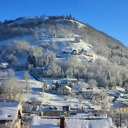 Appartement Cosy A Cornimont 30 M² Avec Terrasse Et Vue Montagne ภายนอก รูปภาพ